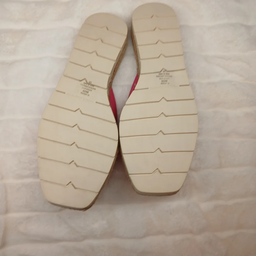 NWOT-Vince Camuto Women’s Pink Leather Slide Sandals Size 8 | - Picture 5 of 9